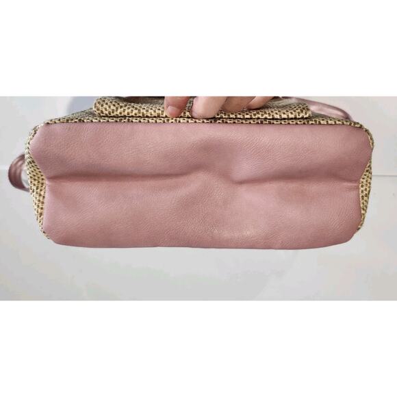 Disney Pink Mini Backpack Minnie Mouse "Pastels & Petals" Bioworld Lightweight - Picture 5 of 12